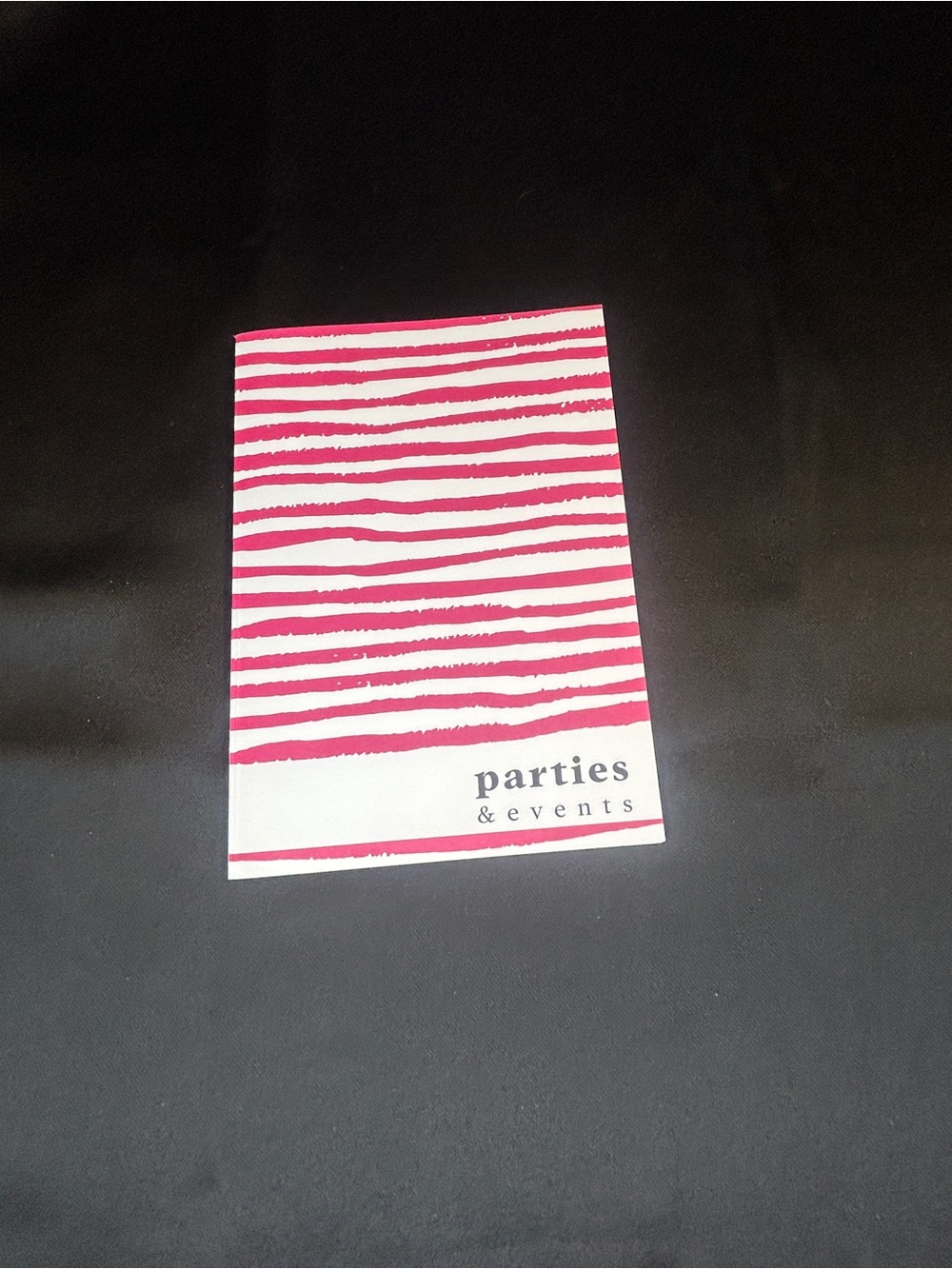 Tula Pink & White Striped Parties Planner